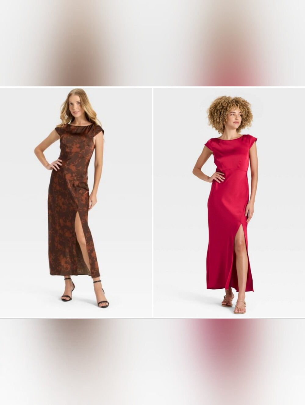 A New Day Women's Woven Open Back Maxi Dress